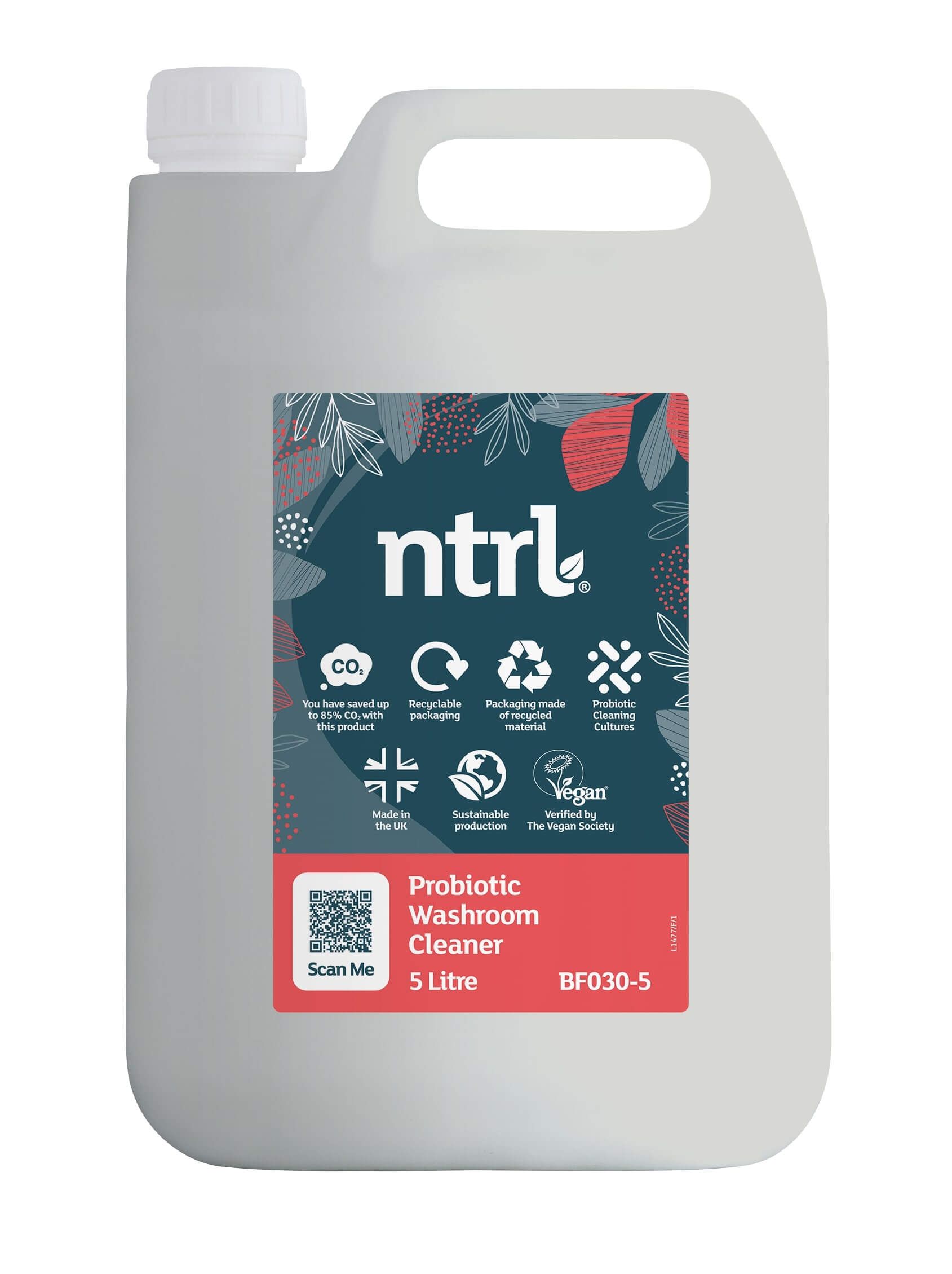 Jangro ntrl Probiotic Washroom Cleaner - 5L