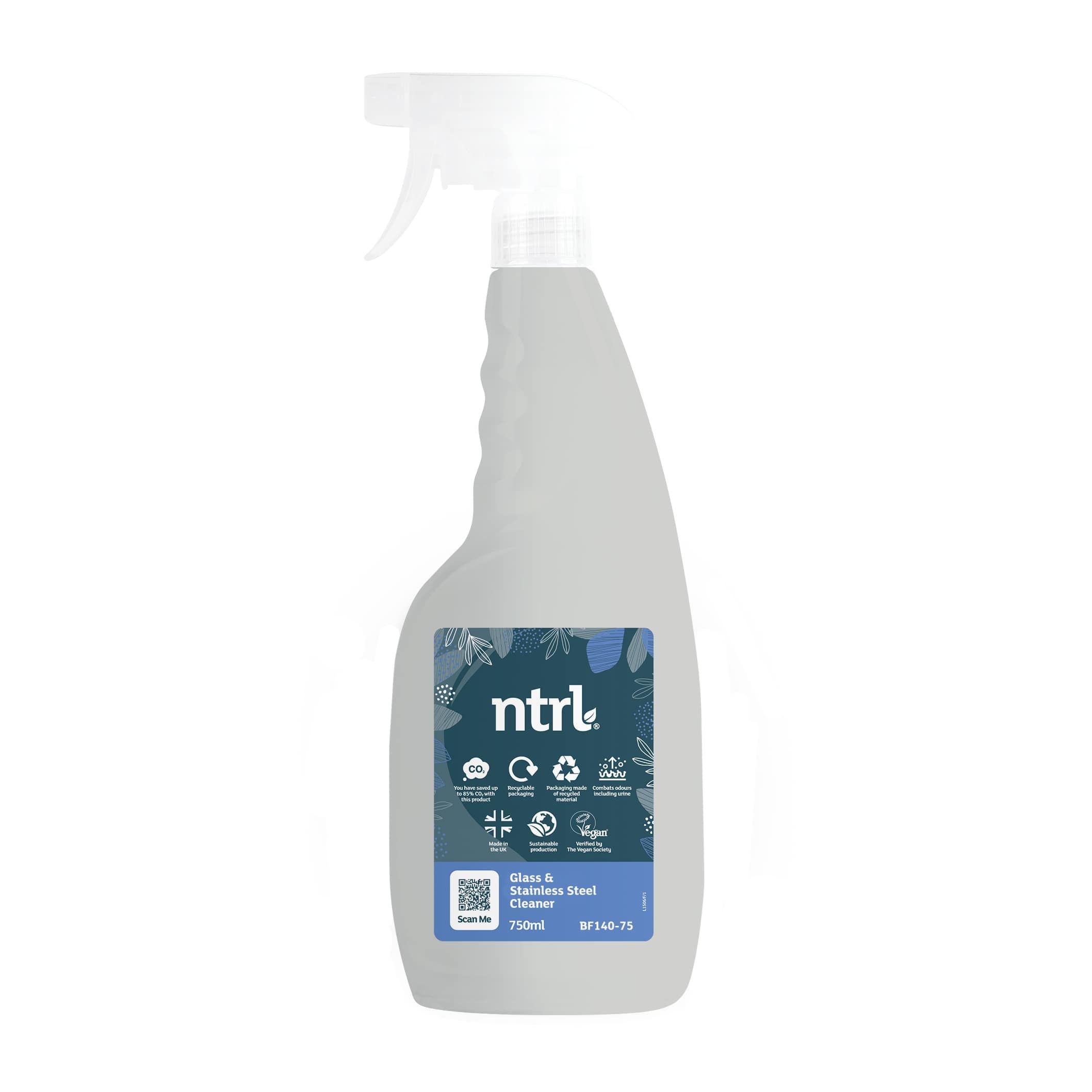 Jangro ntrl Glass & Stainless Steel Cleaner 750ml